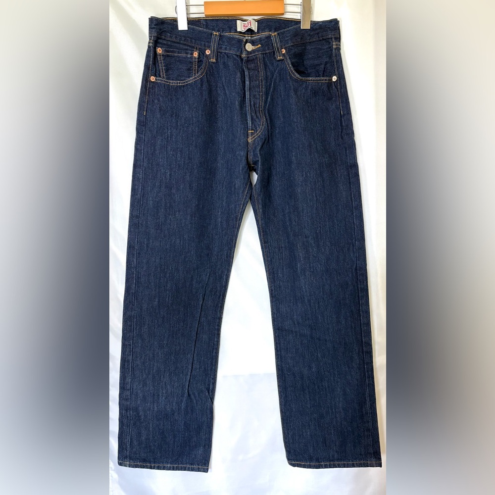 Levi's Dark Blue Straight Jeans